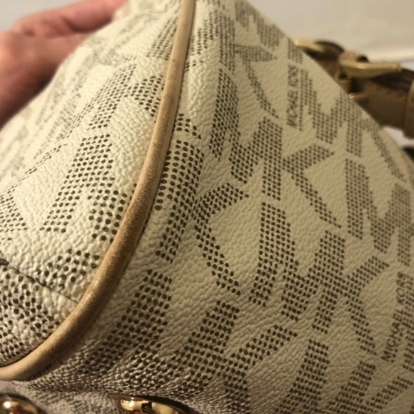 Michael kors sig white speedy doctor duffle bag - Picture 8 of 16